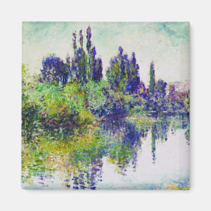 Morning on the Seine, near Vetheuil Claude Monet Magnet