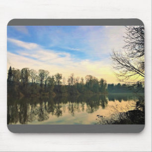 Morning on the Willamette River, OR Mouse Pad