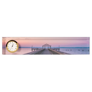 Morning Pier Nameplate