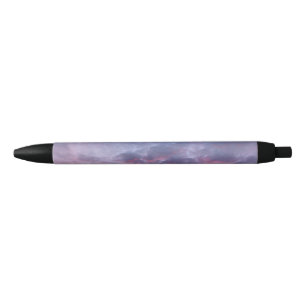 Morning Purple Sunrise Black Ink Pen