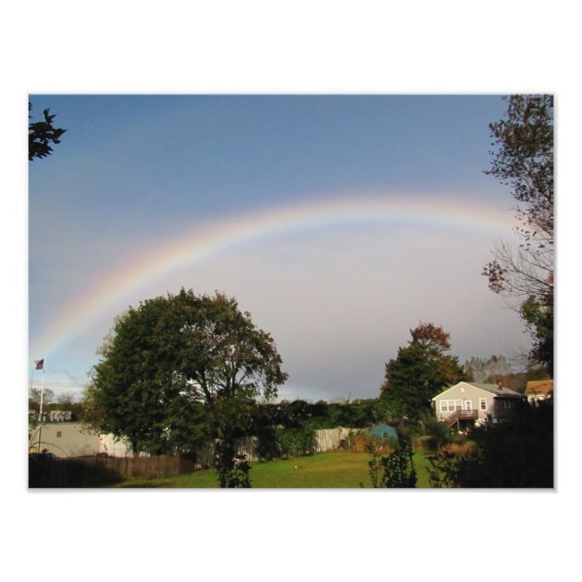 Morning Rainbow ~ Photo Print (Front)