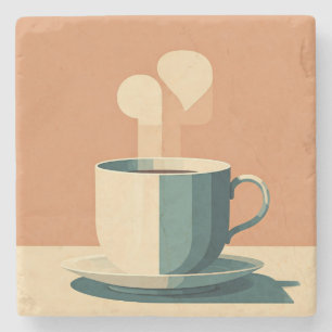 Morning Ritual Stone Coaster