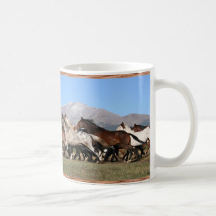 Morning Run Horses Coffee Mug