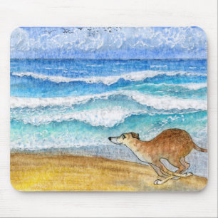 Morning run mouse pad