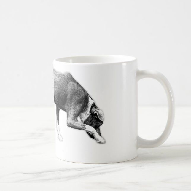 Morning Scout – Sniffing Stride Coffee Mug (Right)