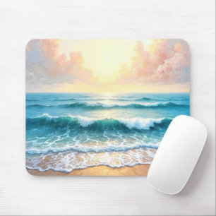Morning Seascape Mouse Pad