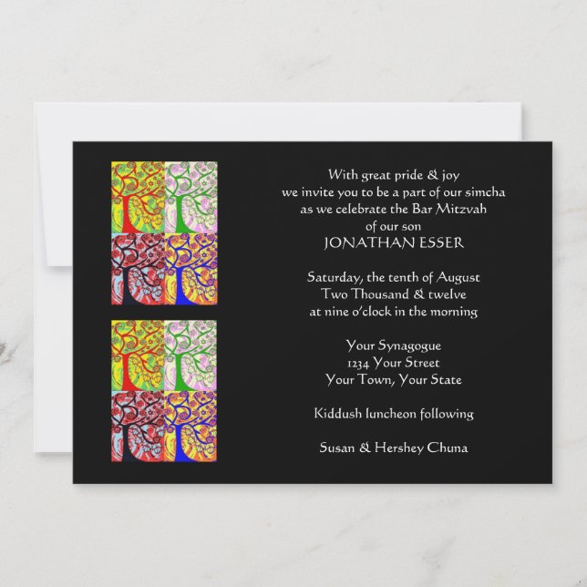 Morning Service Invitation (medium rectangle) (Front)