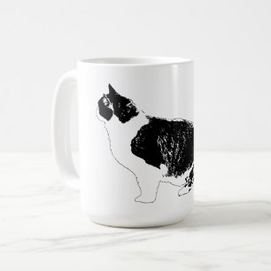 Morning Sit, Gentle Outline Coffee Mug