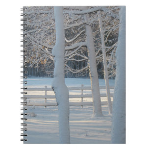 Morning Snow Notebook