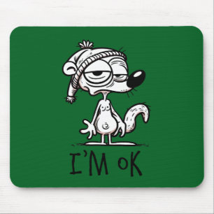 Morning Squirrel Mouse Pad