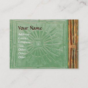 MORNING STAR , MONOGRAM BUSINESS CARD