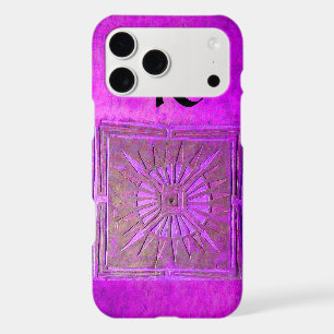 MORNING STAR , Purple ,Black, Monogram
