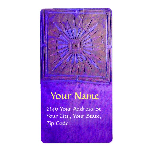 MORNING STAR ,purple ,brown blue (Front)