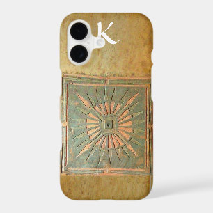 MORNING STAR ,Yellow,Brown,White Monogram