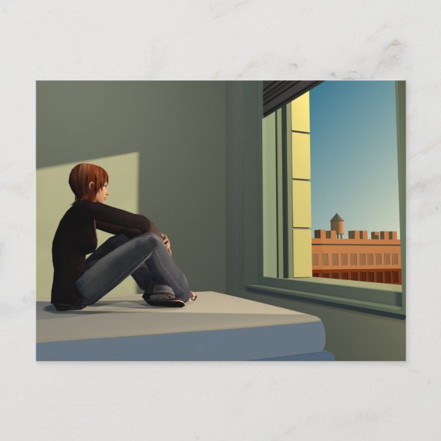 Morning sun postcard (Front)