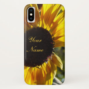 Morning Sunflower *Customisable iPhone X Case