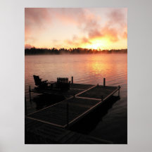 Morning Sunrise Lake Scene Digital Download