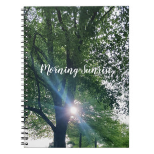Morning Sunrise Spiral Notebook