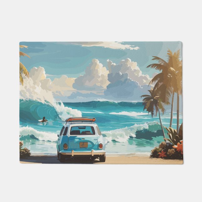 Morning Surf  Doormat (Front)