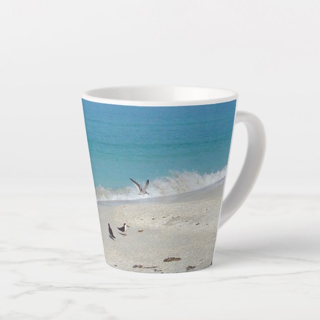 Morning Surf Latte Mug (Right Angle)