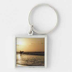 Morning Surfer Key Ring