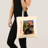 Morning Train Tote Bag (Front (Product))