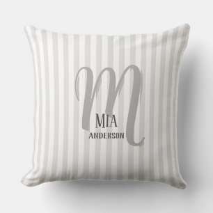 Morning Vibe Personalised Monogram Cushion