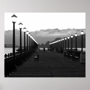 Morning Walk Poster