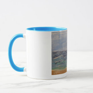 Morning waves mug