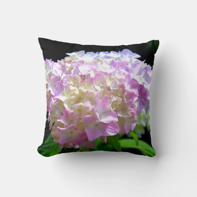 Morning Whisper - Hydrangea Cushion (Front)