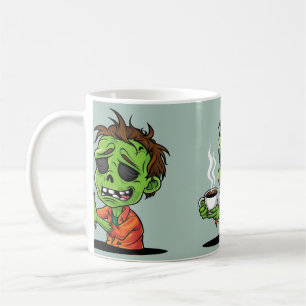Mornings Are for Zombies Coffee Mug