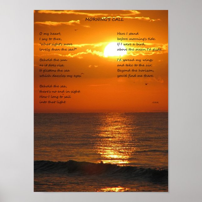 Morning's Call Poster (Front)