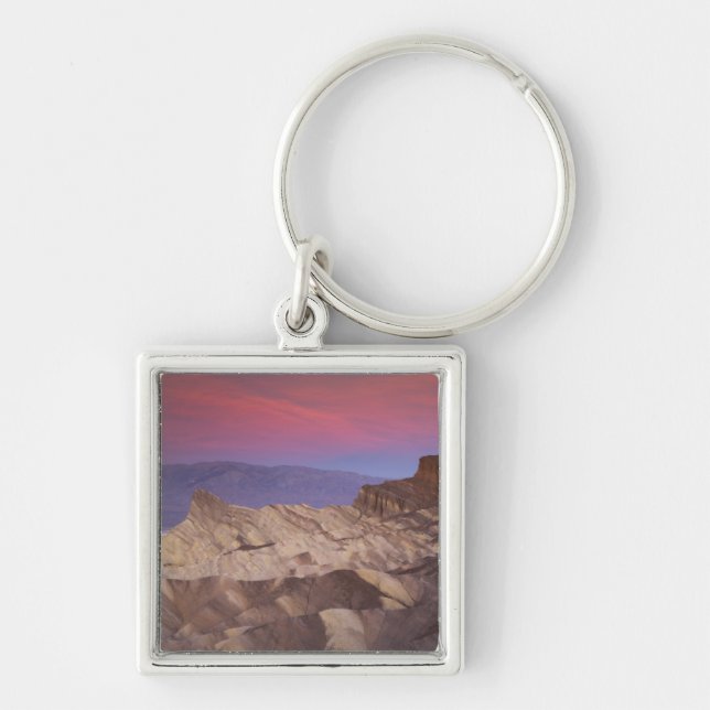 Mornings first light on  Zabriskie Point and 2 Key Ring (Front)