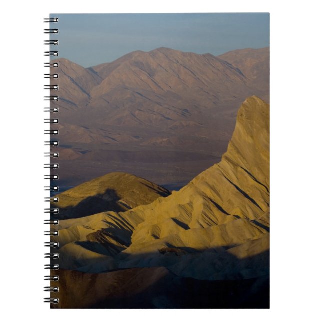 Mornings first light on  Zabriskie Point and 3 Notebook (Front)