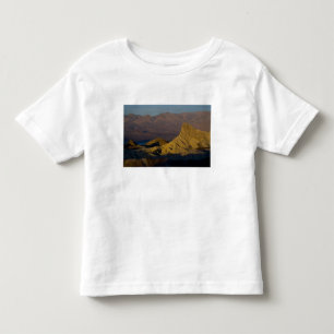 Mornings first light on Zabriskie Point and 3 Toddler T-Shirt