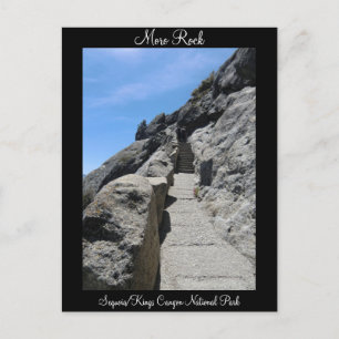 Moro Rock Sequoia National Park Postcard