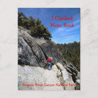 Moro Rock Sequoia National Park Postcard