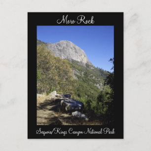 Moro Rock Sequoia National Park Postcard