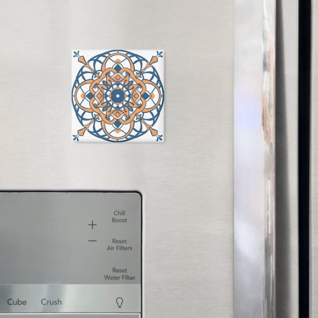 Moroccan Andalusian mosaic Magnet (In Situ (Fridge))