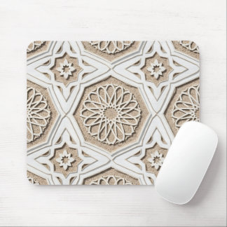 Moroccan Arabesque Architectural Lattice Art  Mouse Pad