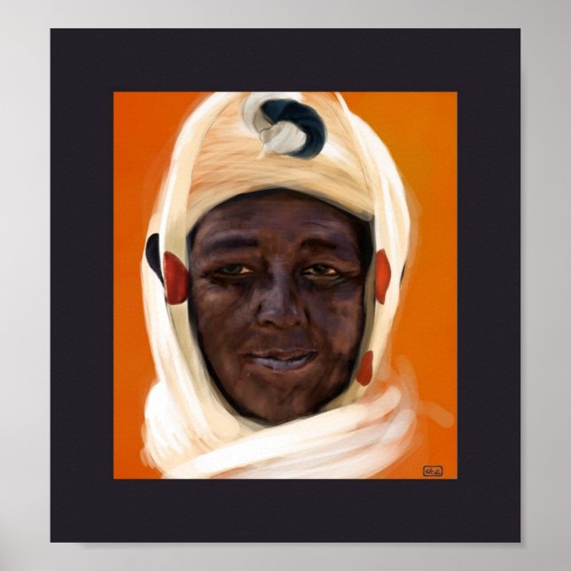 Moroccan Beauty Poster (Front)