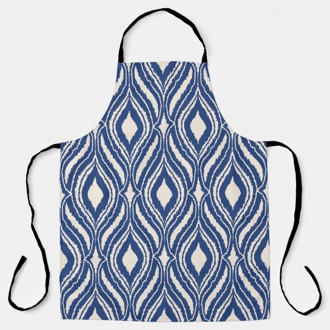 Moroccan damask, abstract seamless pattern. apron (Front)