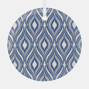 Moroccan damask, abstract seamless pattern. glass tree decoration