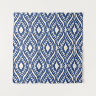 Moroccan damask, abstract seamless pattern. tapestry