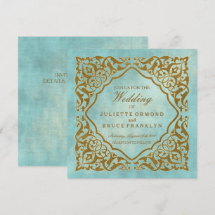 Moroccan Design - Invitation Card