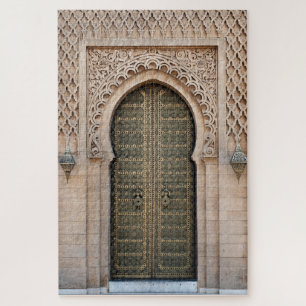 "MOROCCAN DOOR", TRAVEL PHOTOGRAPHY PUZZLE