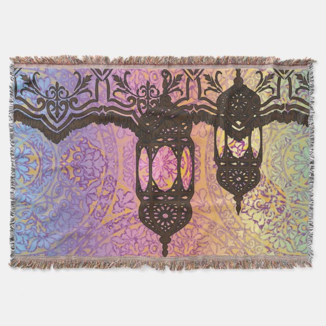 Moroccan Dream - Throw Blanket (Front)