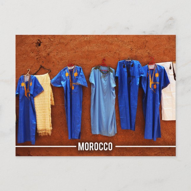 Moroccan Dress Postcard (Front)