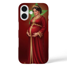 Moroccan Expecting Mother Personalised Phone Case 