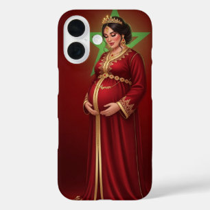 Moroccan Expecting Mother Personalized Phone Case 